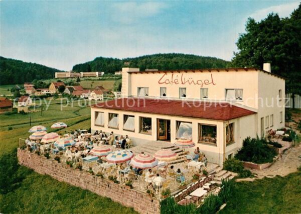 Grasellenbach Cafe Huegel Terrasse