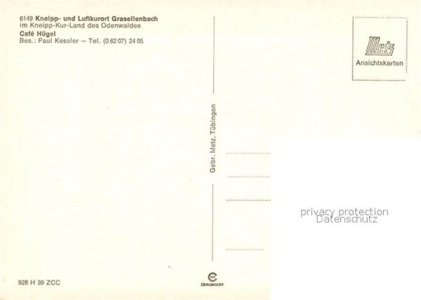 Grasellenbach Cafe Huegel Terrasse – Bild 2