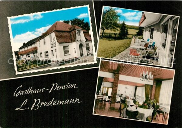 Mueschen Osnabrueck Gasthaus Pension Bredemann Terrasse Gaststube