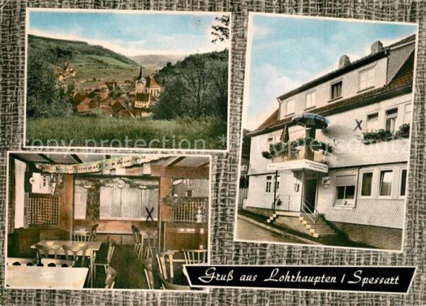 Lohrhaupten Gasthaus Pension Zum Edelhirsch Gaststube