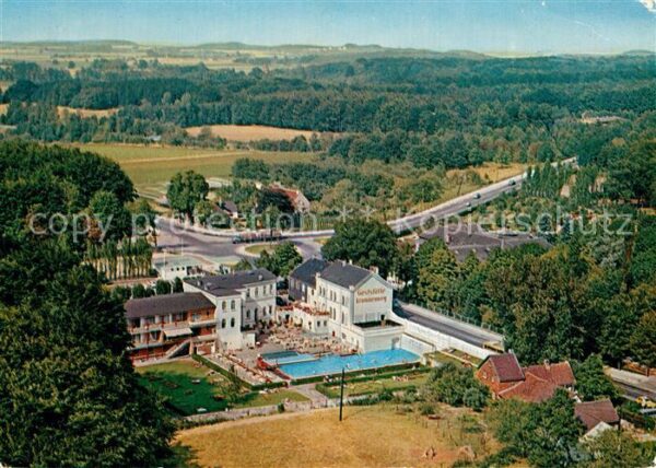 Ratingen Gaststaette Hotel Krummenweg Fliegeraufnahme