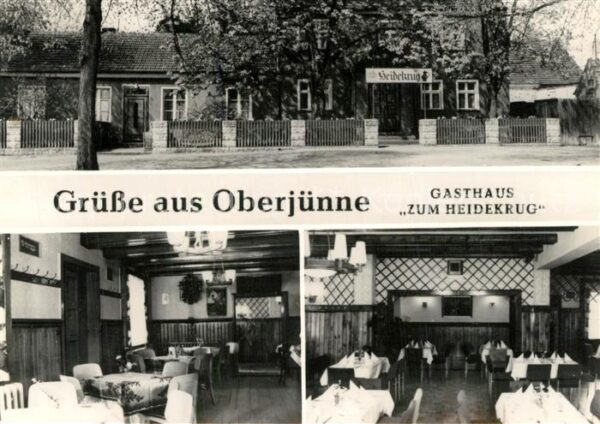 Oberjuenne Gasthaus Zum Heidekrug Gastraeume