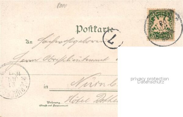 Hofbr?uhaus M?nchen Bier Litho – Bild 2