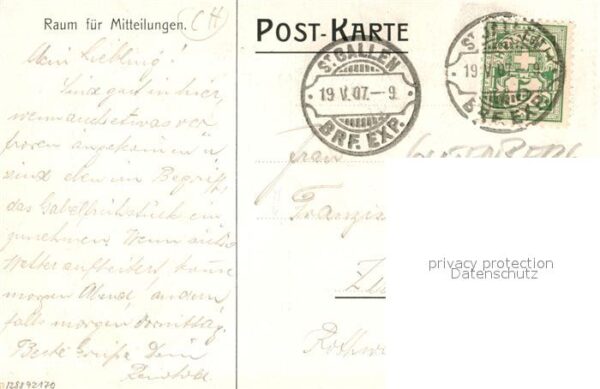 Gutenberg Johannes Buchdruck 49. General-Versammlung Typographenbund St. Gallen – Bild 2
