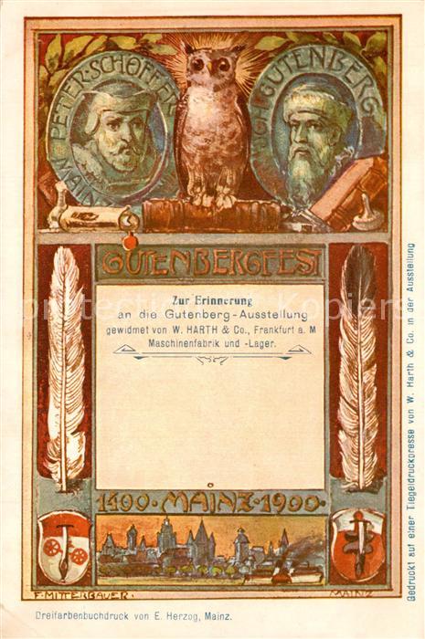 Gutenberg Johannes Buchdruck Ausstellung Mainz Peter Sch?ffer