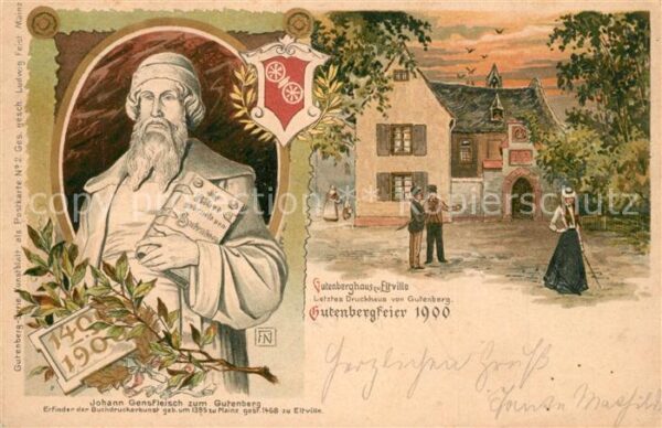 Gutenberg Johannes Buchdruck Gutenberghaus Eltville