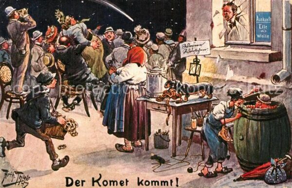 Thiele Arthur Der Komet kommt
