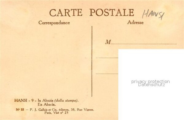 Hansi En Alsace – Bild 2
