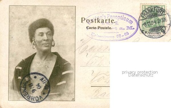 Indianer Native American Mianko-Karoo Sioux-Stamm Impresario Count Orloff – Bild 2