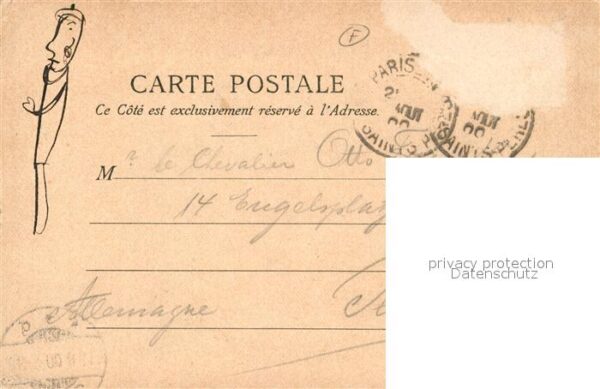 Exposition Universelle Paris 1900 Restaurant Viennois Litho Brasserie Pilsen – Bild 2