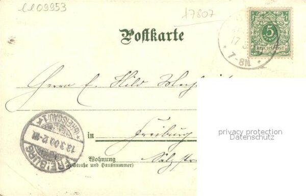 Trachten Schwarzwald Rickesbach Prechthal Litho Rechen – Bild 2