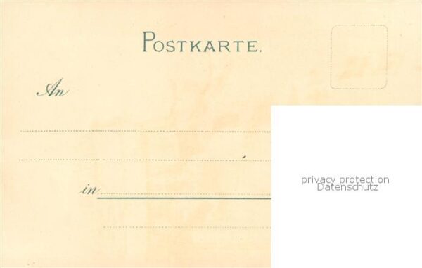 Marine S.M. Panzerschiff Siegfried Swinem?nde Litho – Bild 2