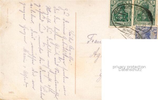 Geldschein auf Postkarte Geburtstag – Bild 2
