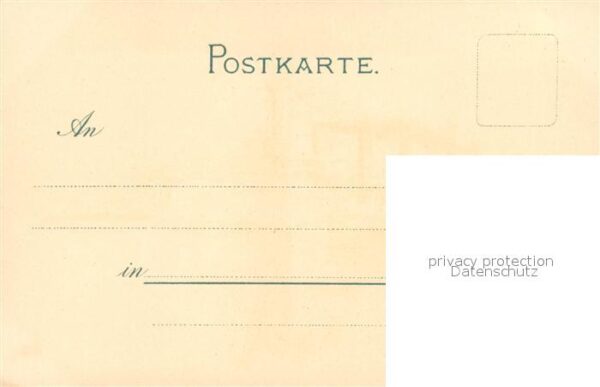 Marine S.M. Panzerschiff Brandenburg Kiel Litho – Bild 2