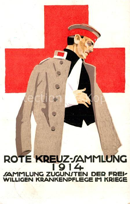 Rotes Kreuz Spende Krankenpflege K?nstler L. Hohlwein