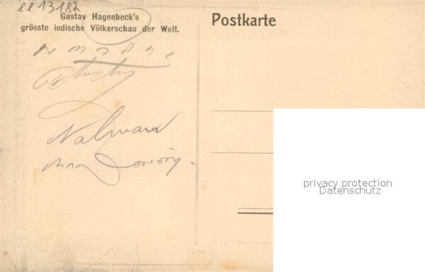 Hagenbeck V?lkerschau Indien – Bild 2