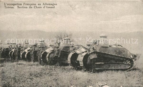 Trier Besatzung Panzer