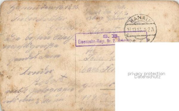 Hanau Main Eisenbahnregiment Nr. 2 – Bild 2