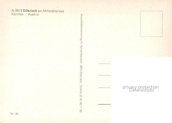 Doebriach Millstaettersee Fliegeraufnahme – Bild 2