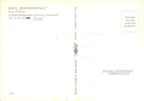 Heiligenblut Kaernten Haus Bergkristall – Bild 2
