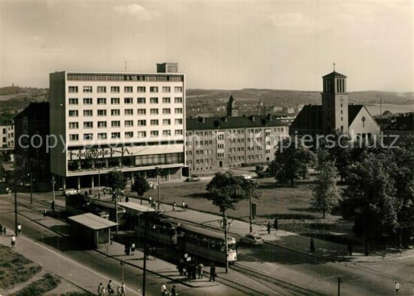 Plauen Vogtland Platz der Roten Armee