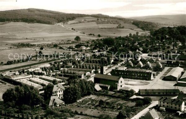 Friedland Goettingen Fliegeraufnahme Grenz?bergangslager