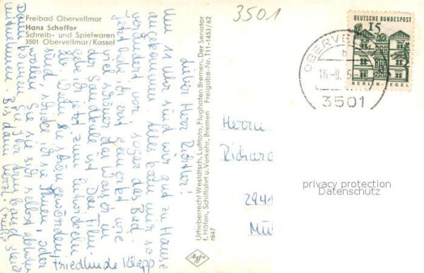 Obervellmar Fliegeraufnahme Freibad Hans Scheffer – Bild 2