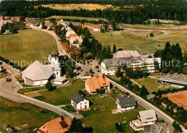 Hinterzarten Fliegeraufnahme