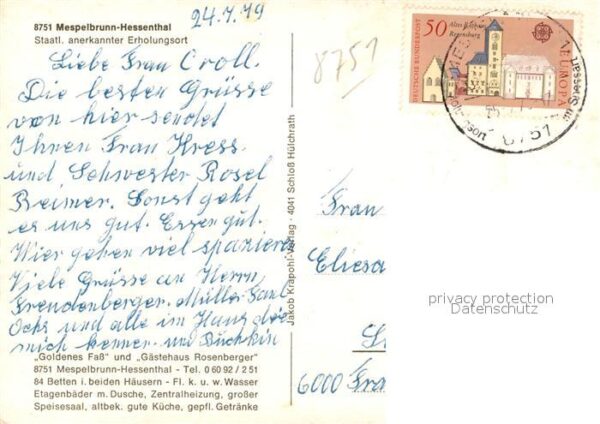 Mespelbrunn – Bild 2