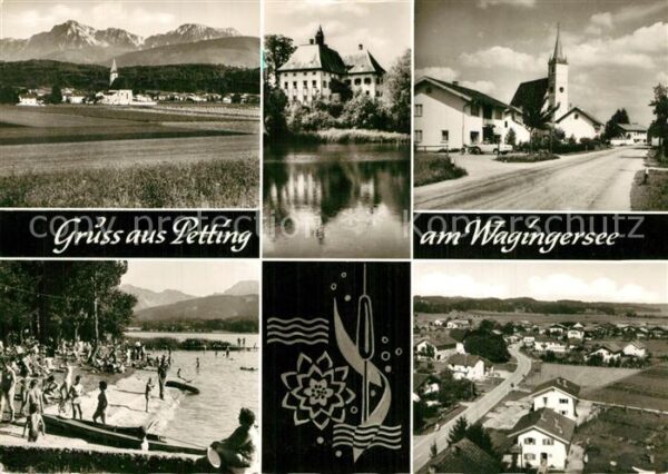 Petting Wagingersee Fliegeraufnahme