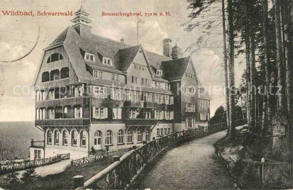 Wildbad Schwarzwald Sommerberghotel