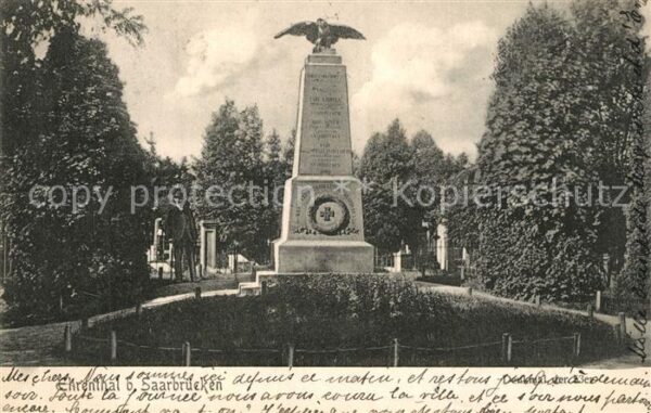Ehrenthal Saarbruecken Denkmal der 53er