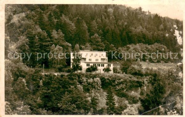 Herzhausen Edersee Muettergenesungsheim der Arbeiterwohlfahrt Haus Waldfrieden