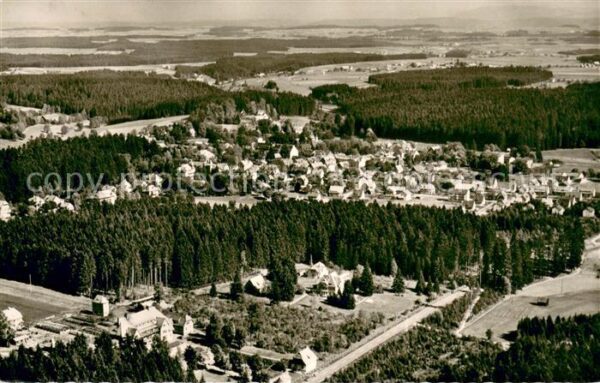 Koenigsfeld Schwarzwald Heilklimatischer Kurort Fliegeraufnahme