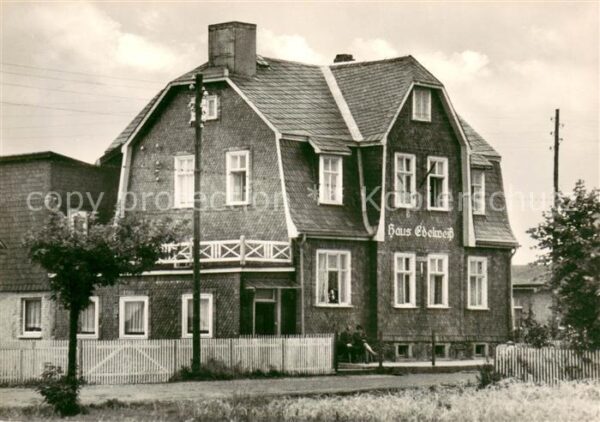 Neustadt Rennsteig Erholungsheim Goldener Frosch Objekt Haus Edelweiss