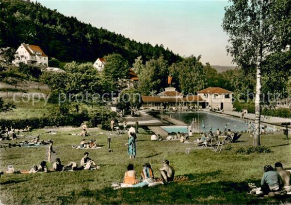 Bad Herrenalb Schwimmbad Liegewiese Freibad