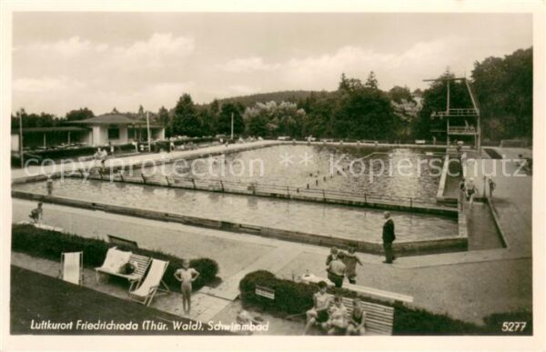 Friedrichroda Schwimmbad Freibad