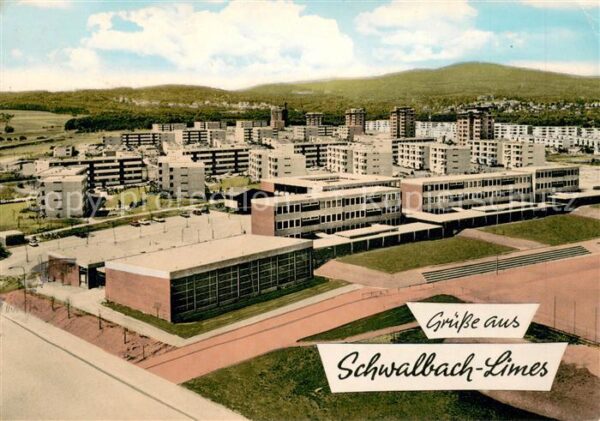Schwalbach Taunus Panorama Wohnsiedlung Fliegeraufnahme
