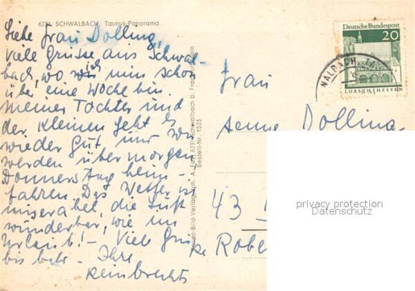 Schwalbach Taunus Panorama Wohnsiedlung Fliegeraufnahme – Bild 2