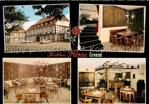Greene Kreiensen Gasthaus Hotel Rose Restaurant Fachwerkhaus