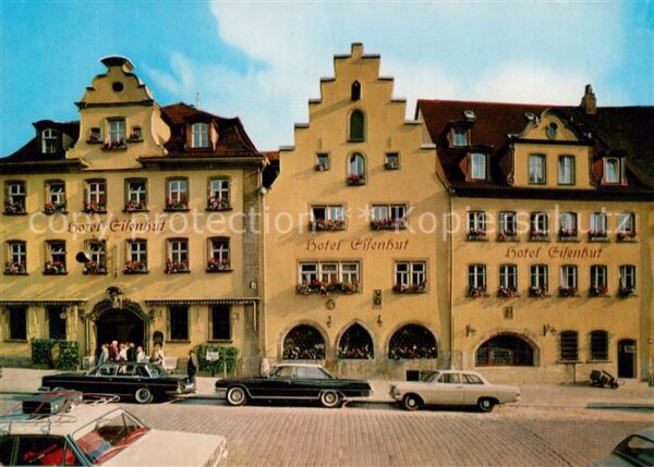 Rothenburg Tauber Hotel Eisenhut Giebelhaeuser