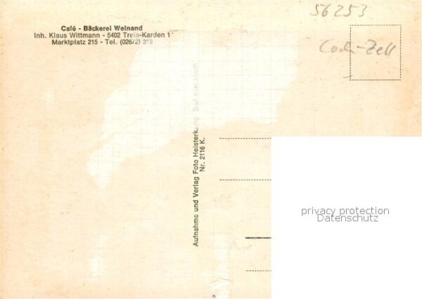 Treis-Karden Cafe Baeckerei Weinand Gastraum – Bild 2