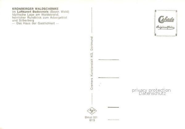 Bodenmais Kronberger Waldschaenke mit Arberblick Bayerischer Wald – Bild 2