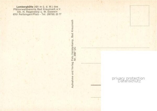 Feilbingert Lemberghuette Pfaelzerwaldverein Bad Kreuznach e.V. Fliegeraufnahme – Bild 2