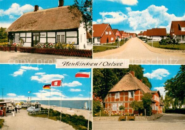 Neukirchen Oldenburg Teilansichten Strand Campingplatz Suetel Ostsee