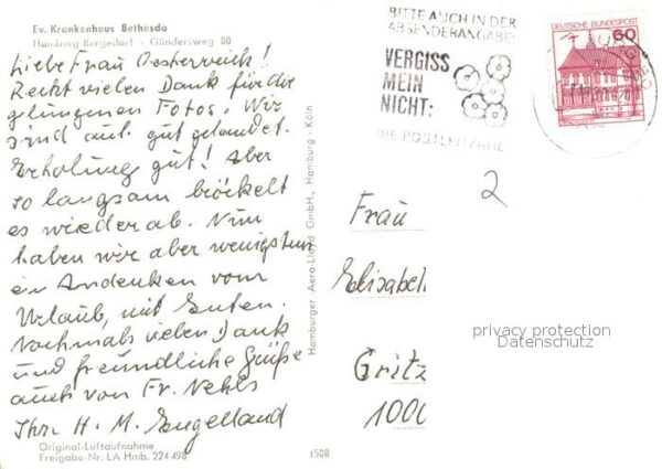 Bergedorf Hamburg Krankenhaus Bethesda Fliegeraufnahme – Bild 2