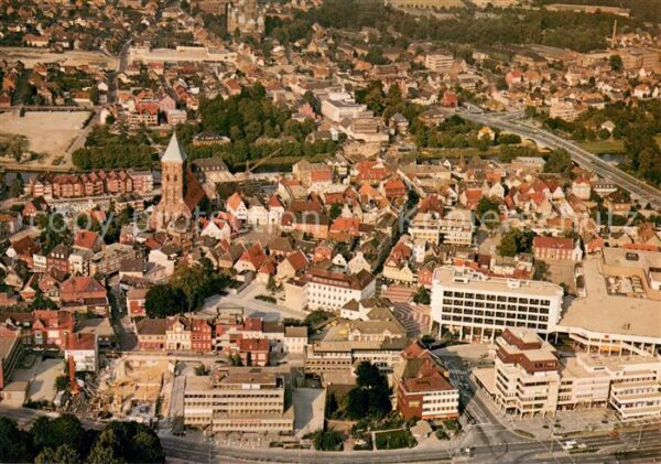 Rheine Stadtzentrum Fliegeraufnahme