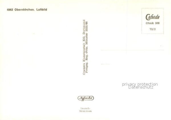 Obernkirchen Fliegeraufnahme – Bild 2