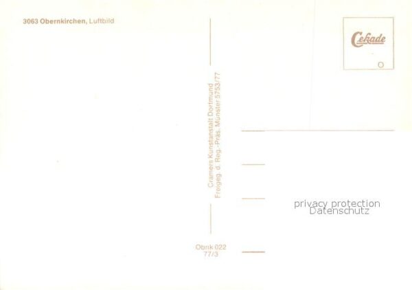 Obernkirchen Fliegeraufnahme – Bild 2