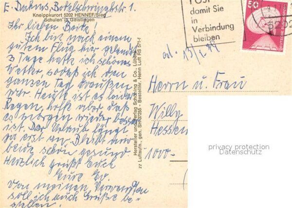 Geistingen Hennef Schulen Fliegeraufnahme – Bild 2